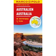 Australien Marco Polo karta